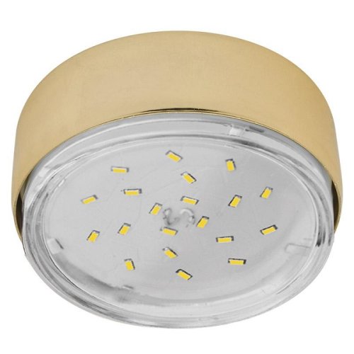 Светильник накладной Ecola FT8073 220В GX53 Золото фото Светильник накладной Ecola FT8073 220В GX53 Золото картинка